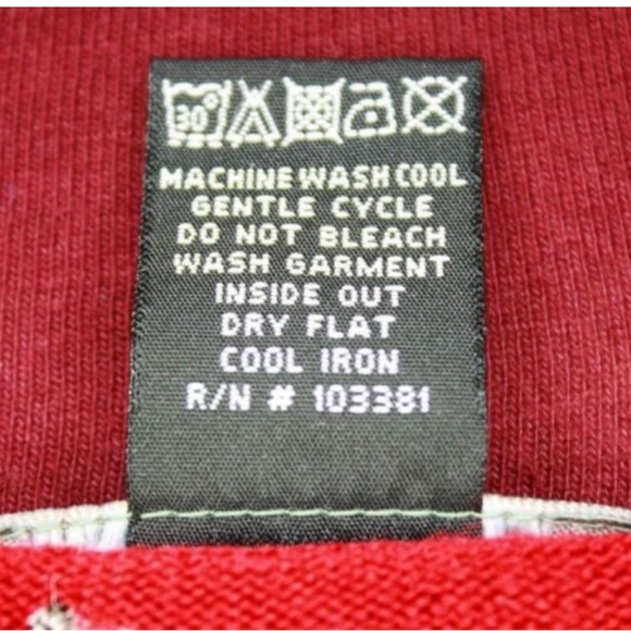 🌿Horny Toad Crew Neck Pullover Sweater XL Red - Picture 7 of 7